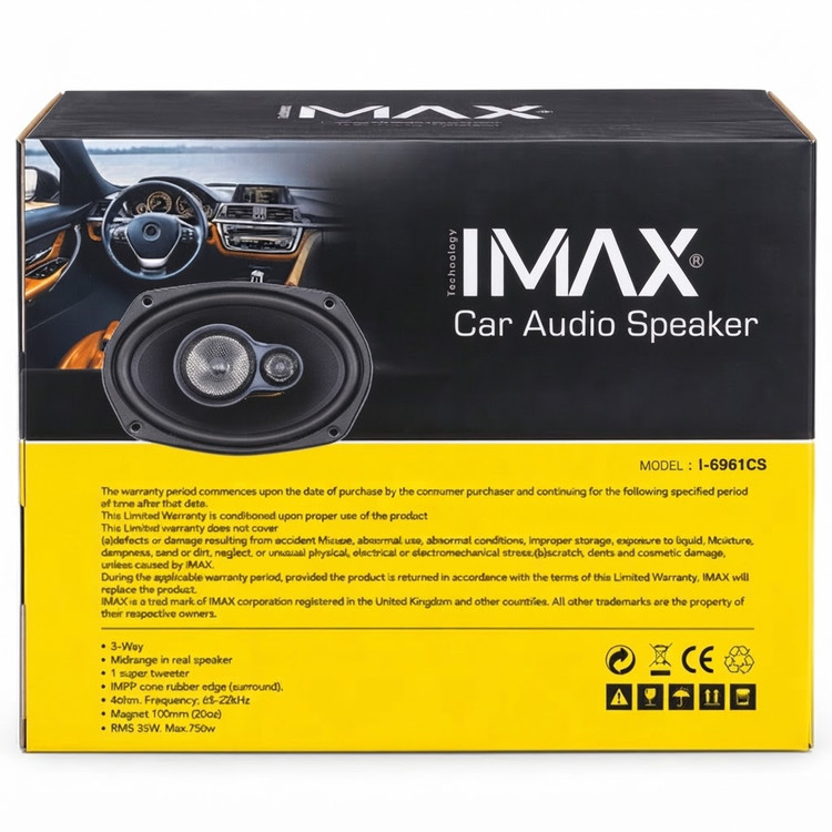 بلندگو بیضی خودرو آی مکس مدل l-6961cs